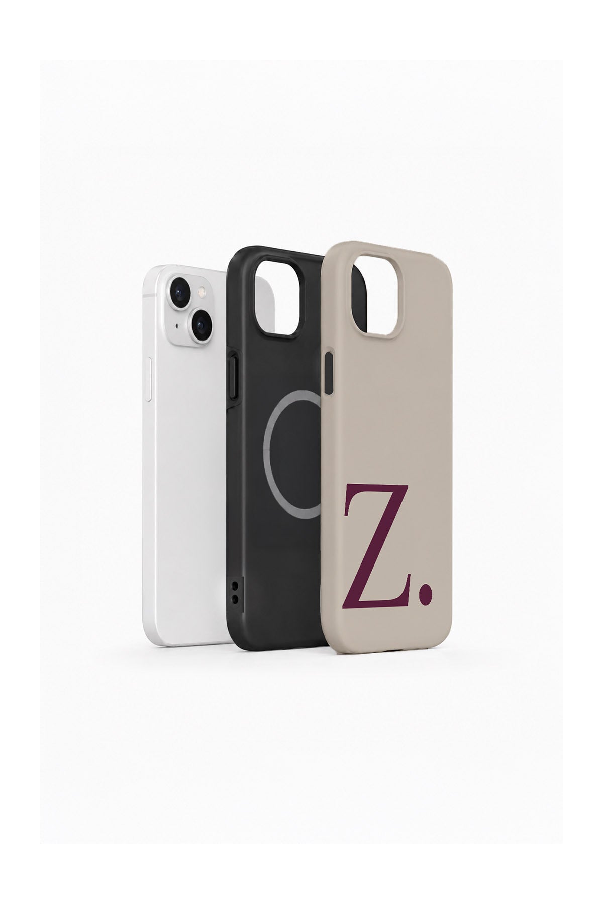 iPhone 15 Plus Vorian Greige Wine Z - MagSafe Katmanlı