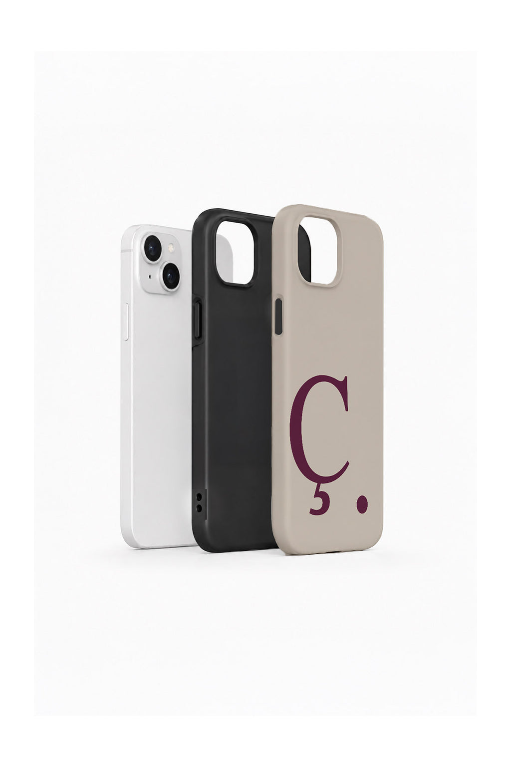 iPhone 15 Plus Vorian Greige Wine Ç - Standart Katmanlı