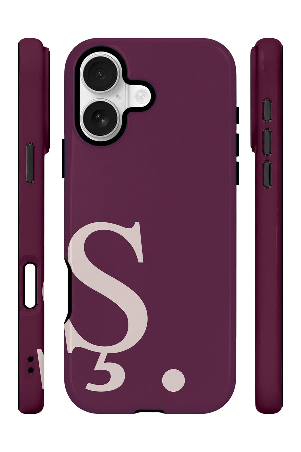 iPhone 16 Plus Vorian Wine Blush Ş - Yan