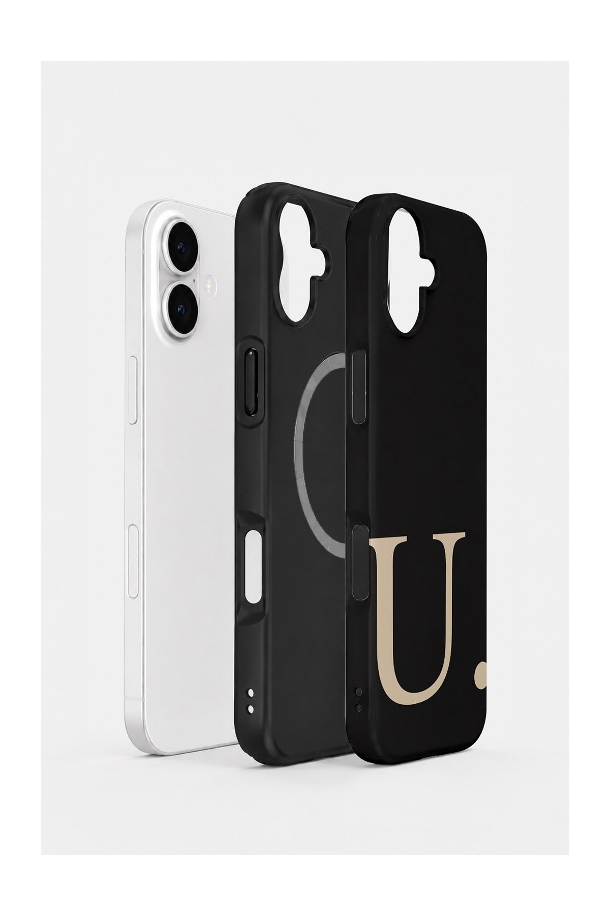 iPhone 16 Plus Vorian Noir Beige U - MagSafe Katmanlı