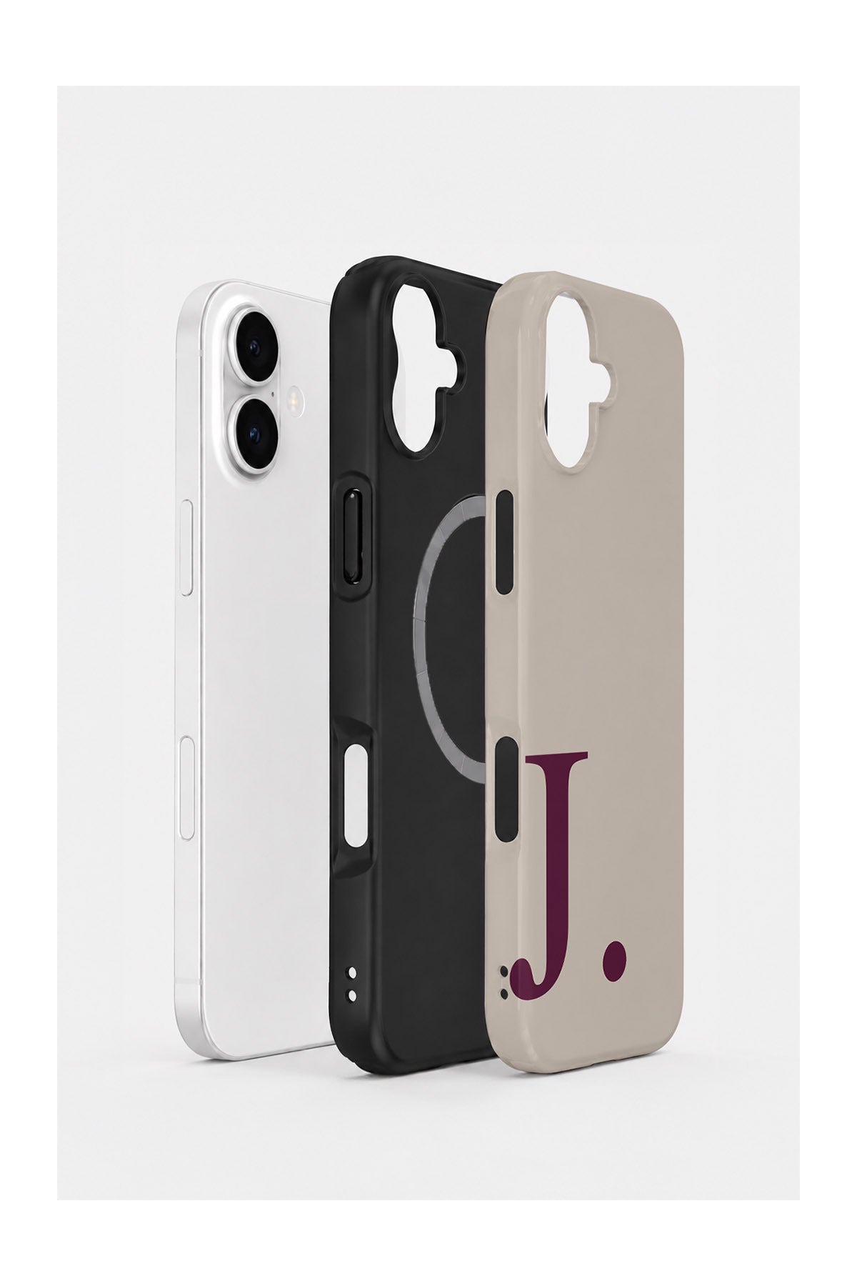 iPhone 17 Vorian Greige Wine J - MagSafe Katmanlı
