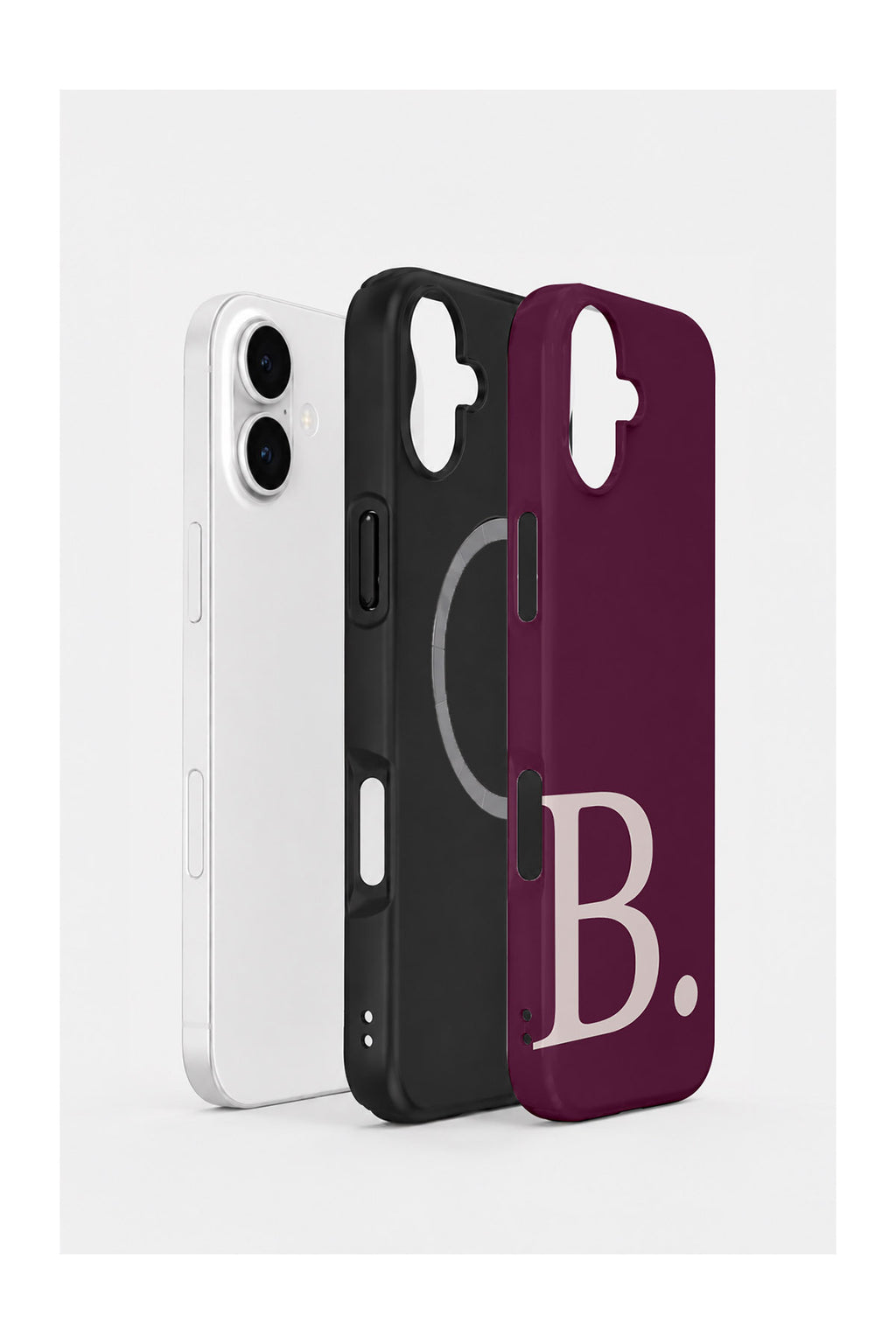 iPhone 17 Vorian Wine Blush B - MagSafe Katmanlı