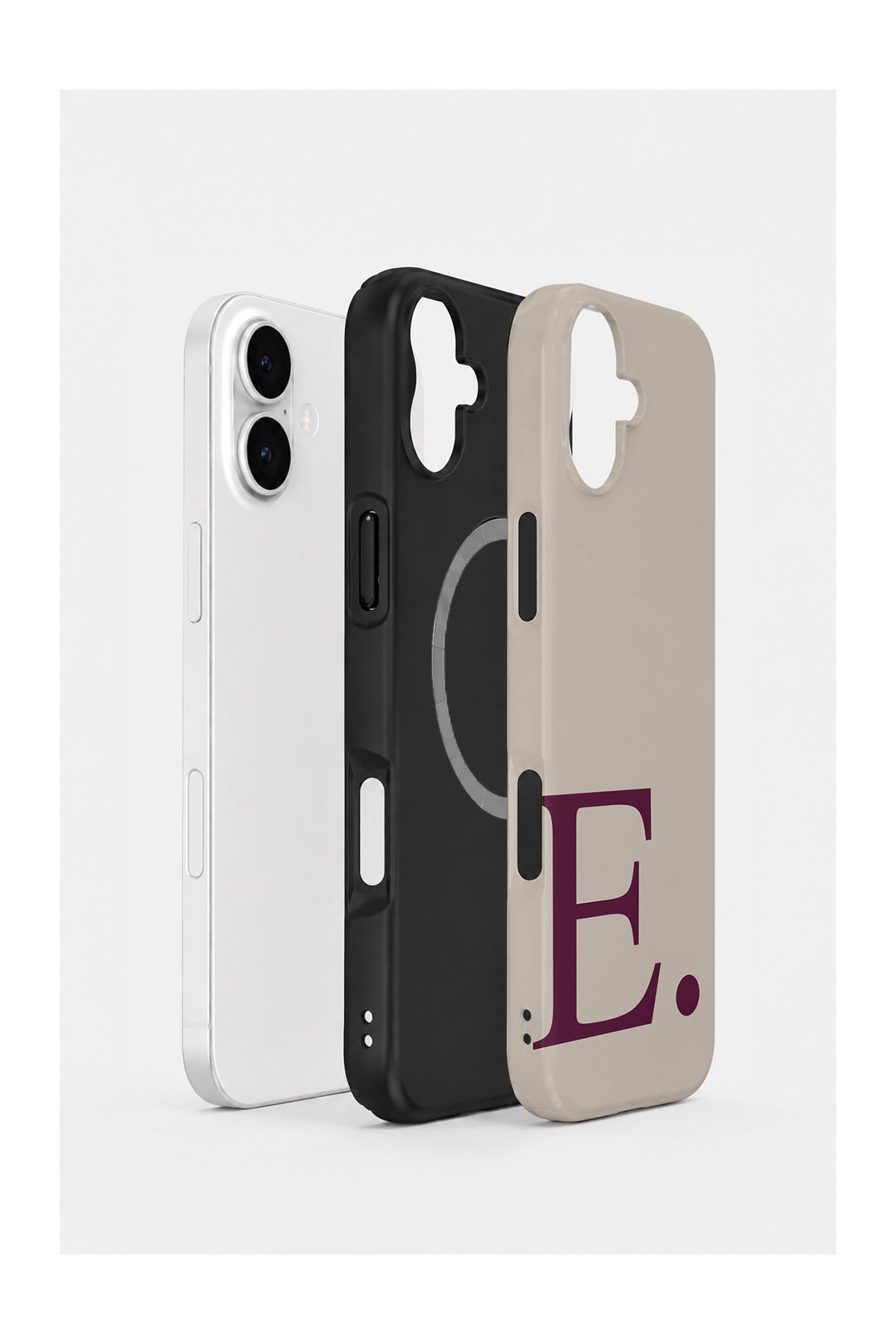 iPhone 16 Vorian Greige Wine E - MagSafe Katmanlı