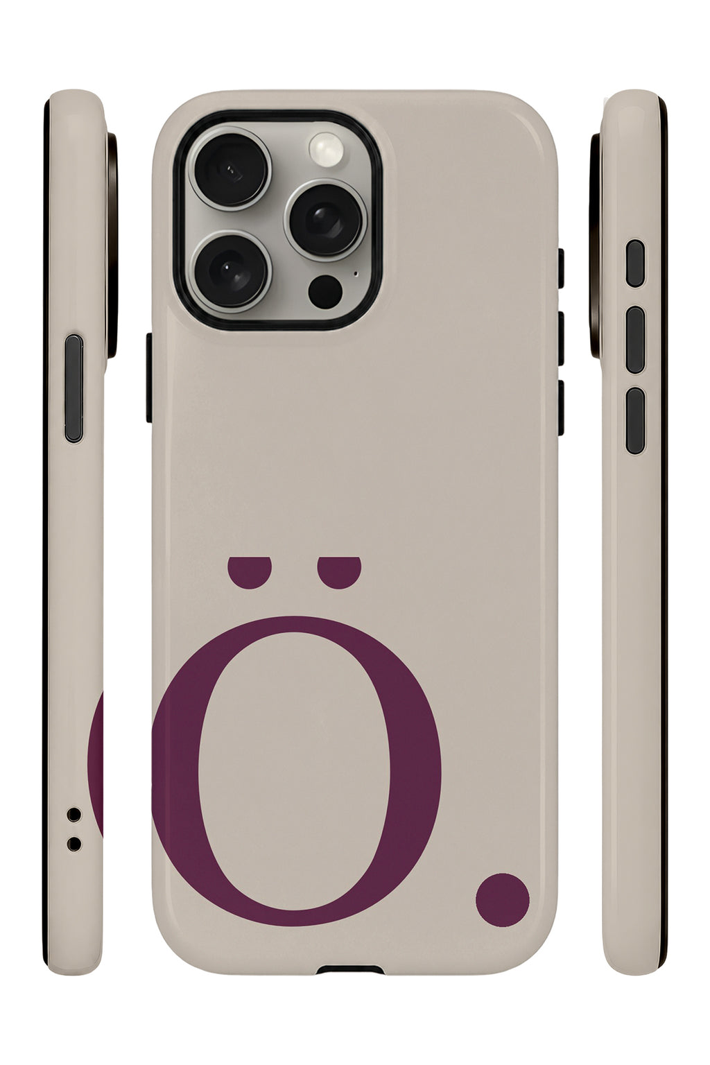 iPhone 15 Pro Vorian Greige Wine Ö - Yan