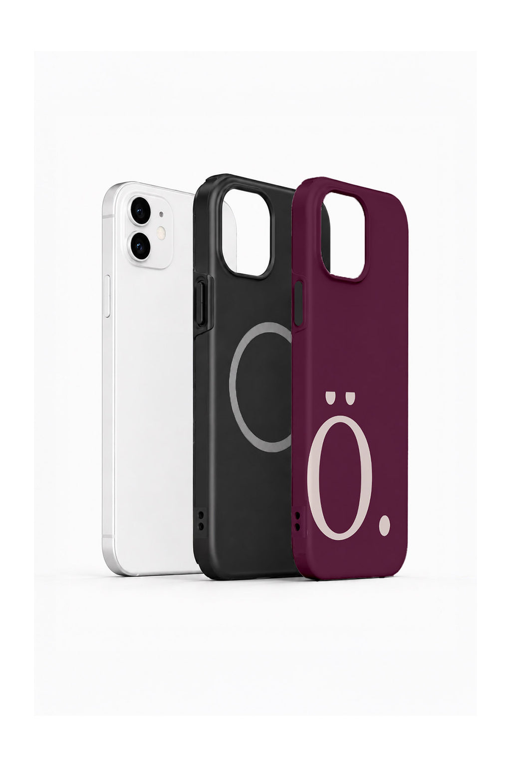 iPhone 12 Vorian Wine Blush Ö - MagSafe Katmanlı