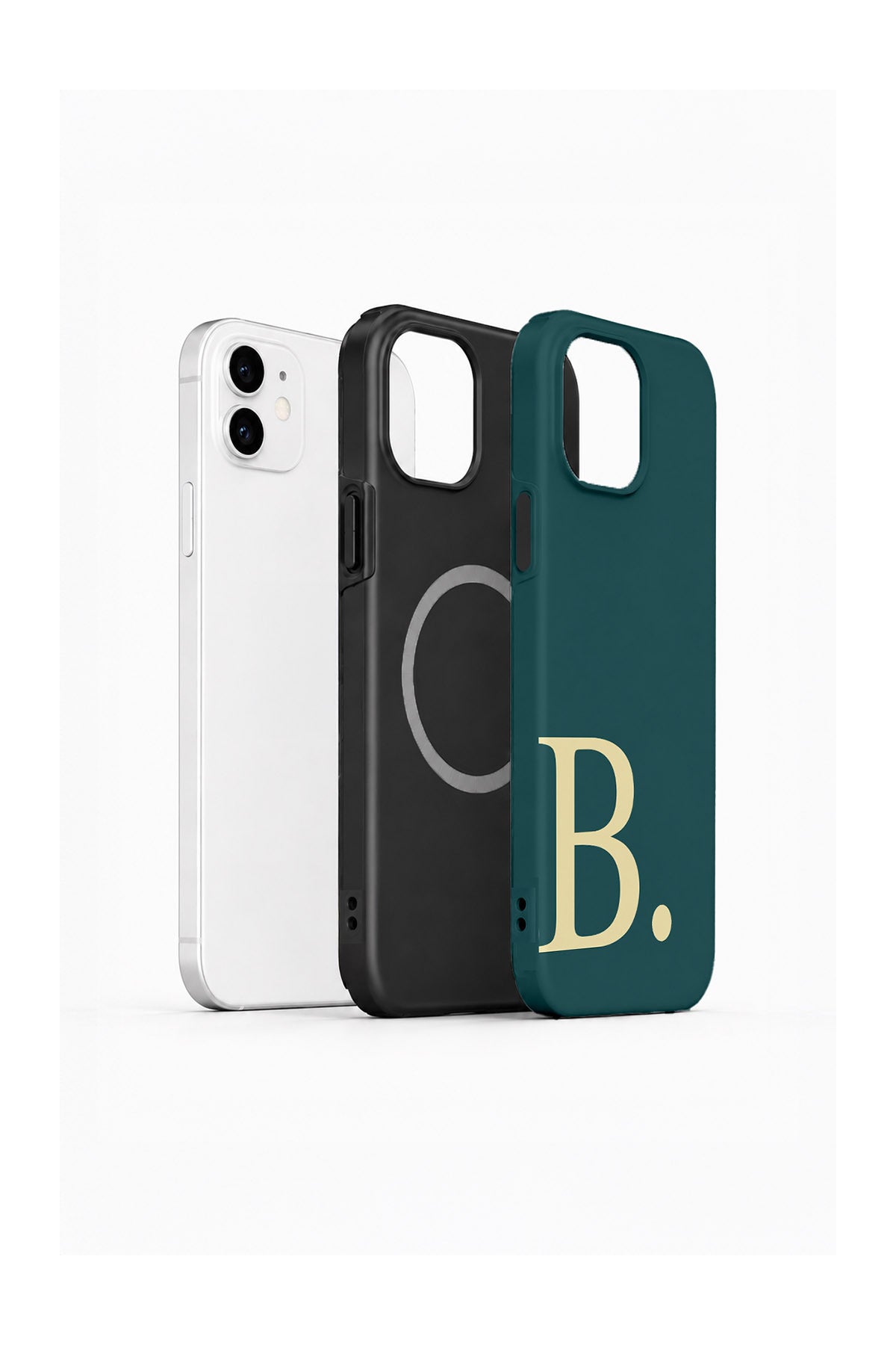 iPhone 12 Vorian Petrol Cream B - MagSafe Katmanlı