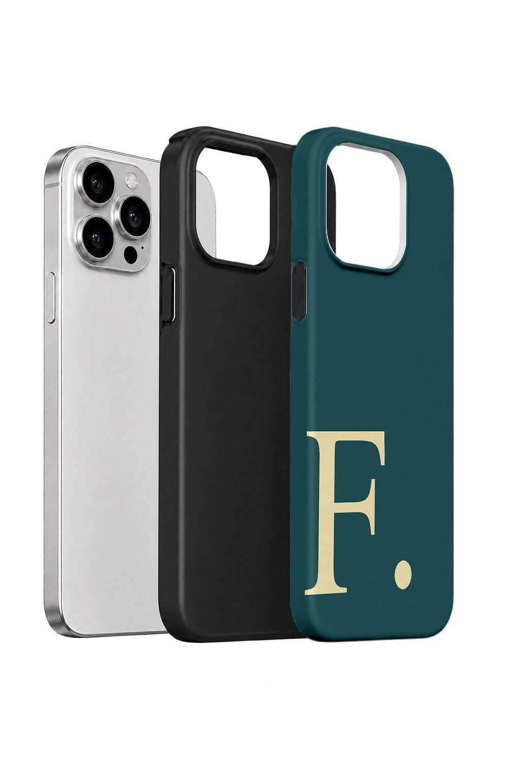 iPhone 13 Pro Max Vorian Petrol Cream F - Standart Katmanlı