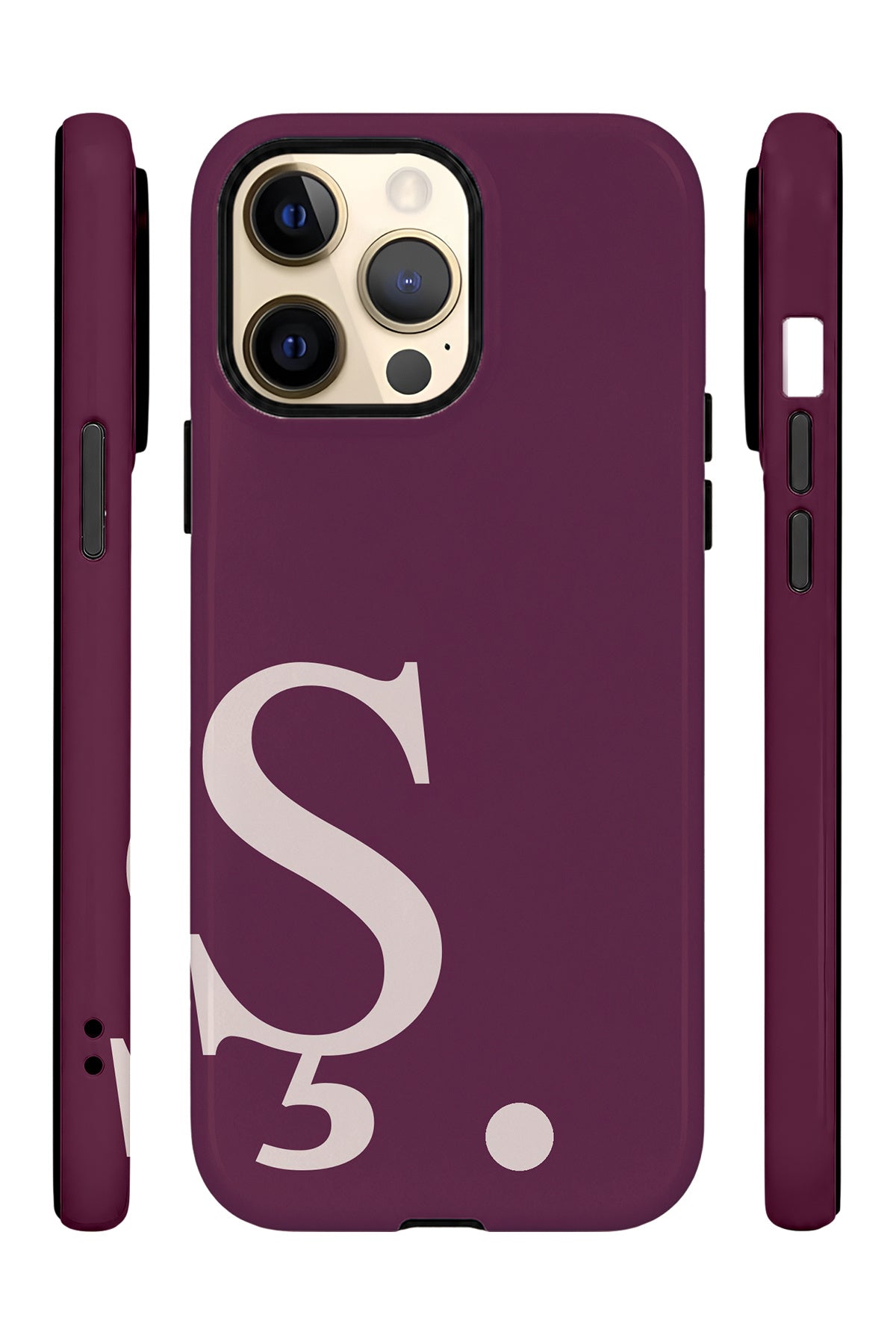 iPhone 14 Pro Vorian Wine Blush Ş - Yan