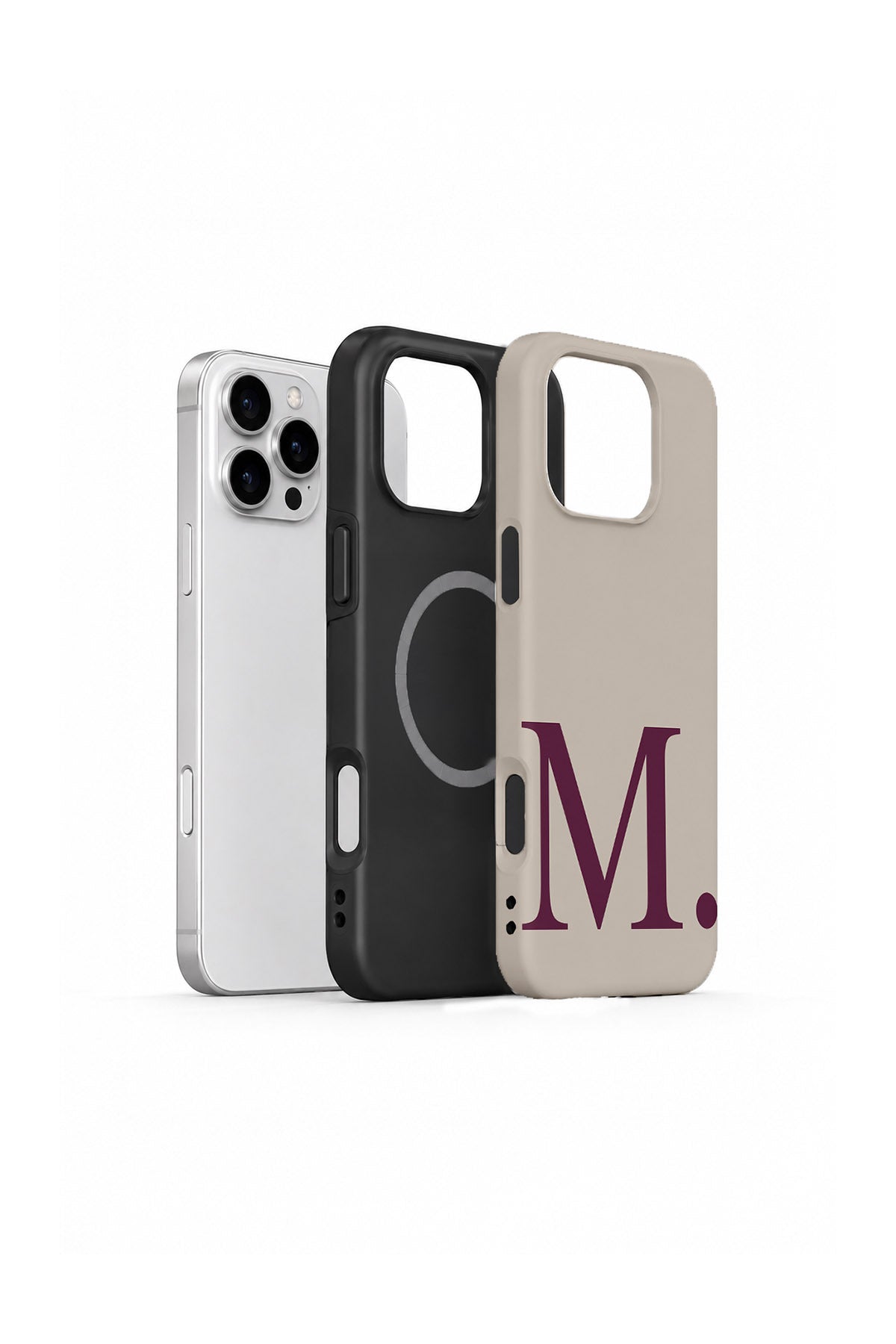 iPhone 16 Pro Max Vorian Greige Wine M - MagSafe Katmanlı