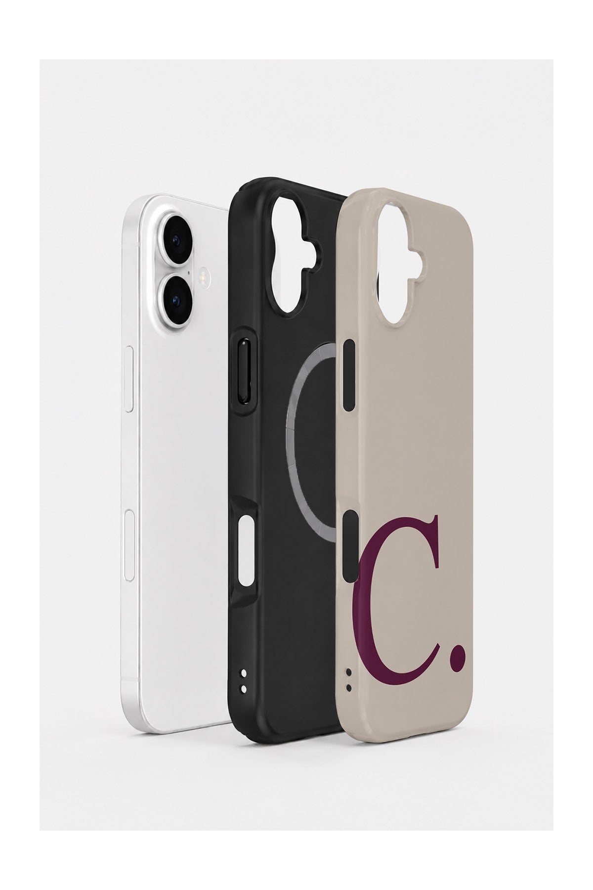 iPhone 17 Vorian Greige Wine C - MagSafe Katmanlı