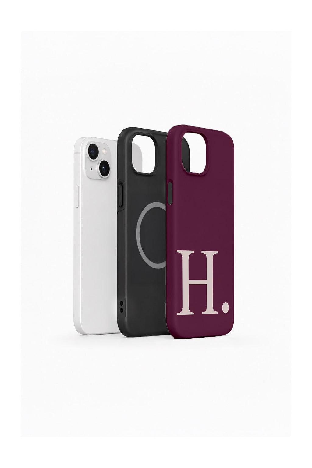 iPhone 14 Plus Vorian Wine Blush H - MagSafe Katmanlı