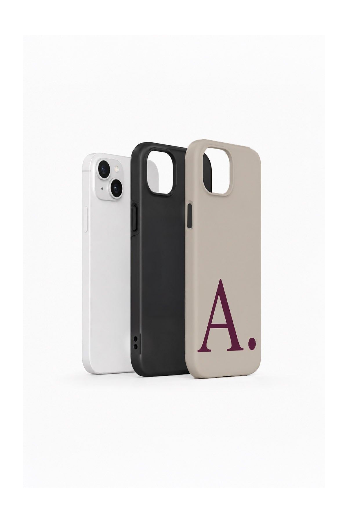 iPhone 15 Plus Vorian Greige Wine A - Standart Katmanlı