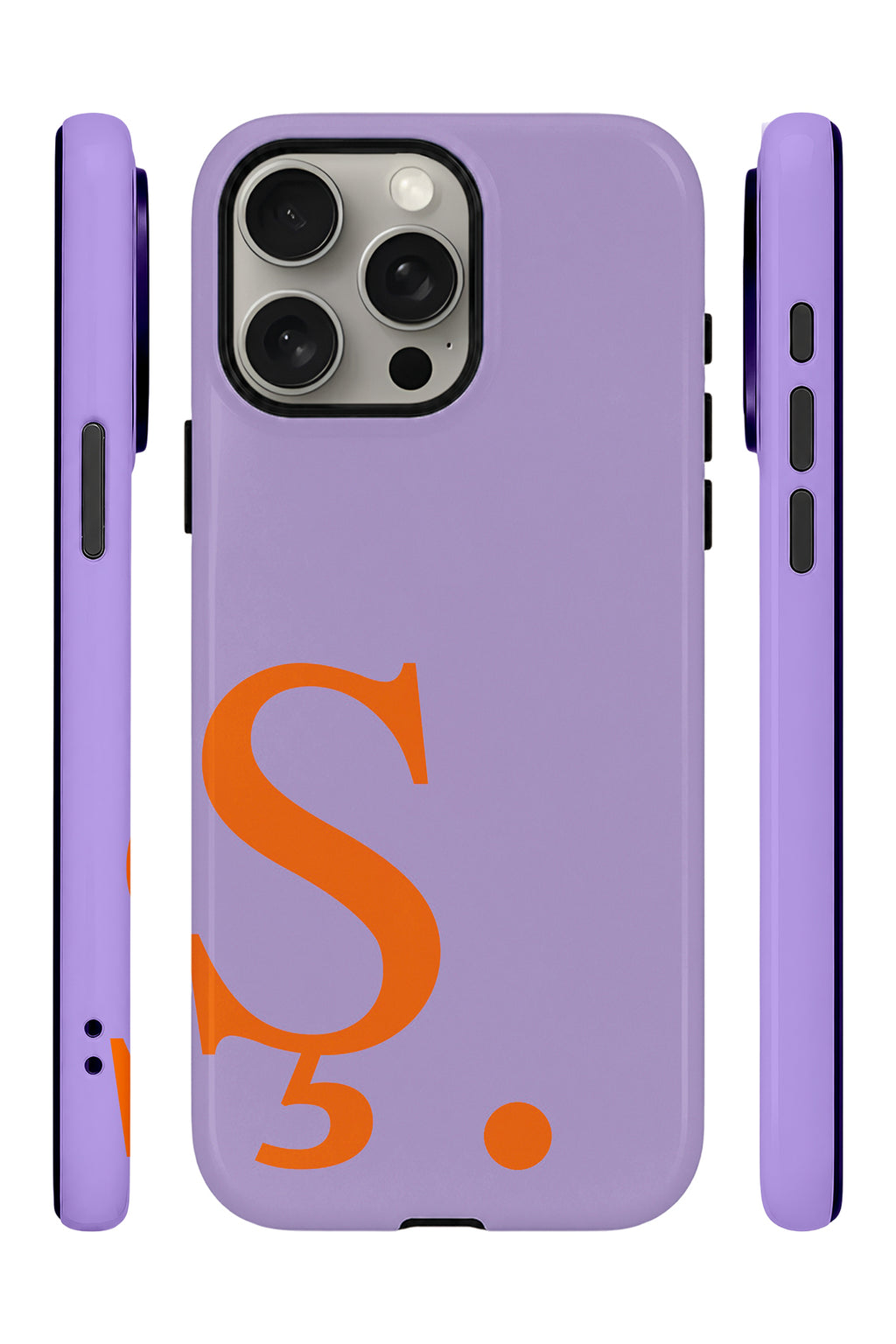 iPhone 15 Pro Max Vorian Lilac Heat Ş - Yan