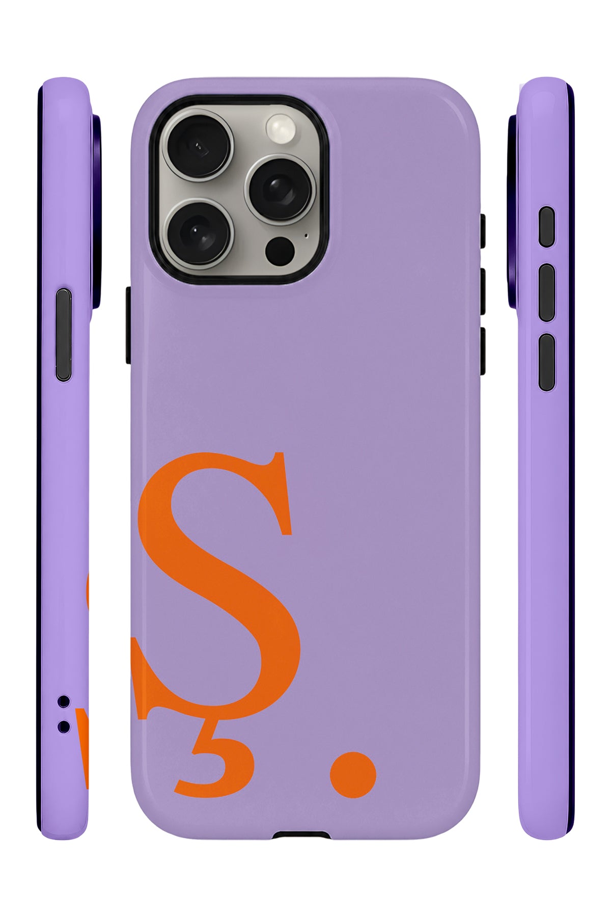 iPhone 15 Pro Max Vorian Lilac Heat Ş - Yan