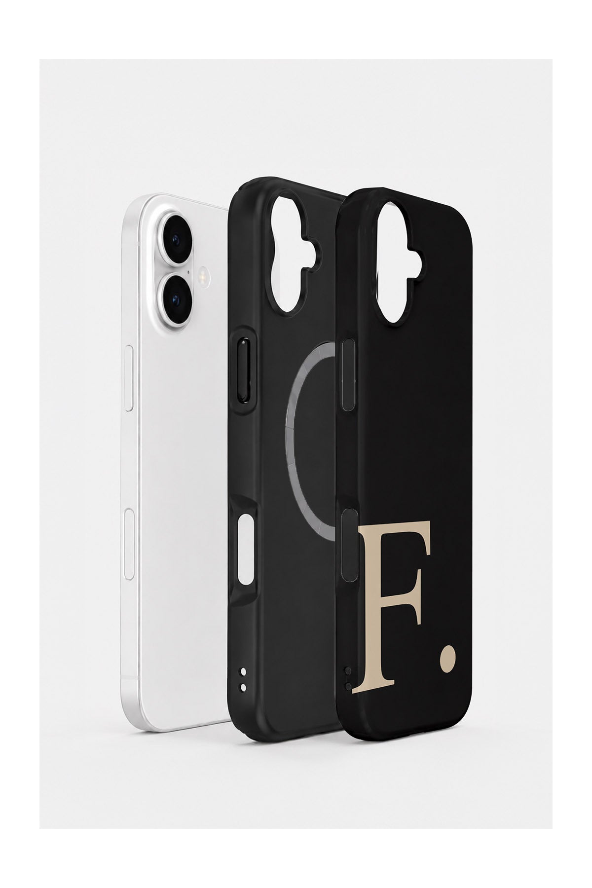 iPhone 17 Vorian Noir Beige F - MagSafe Katmanlı