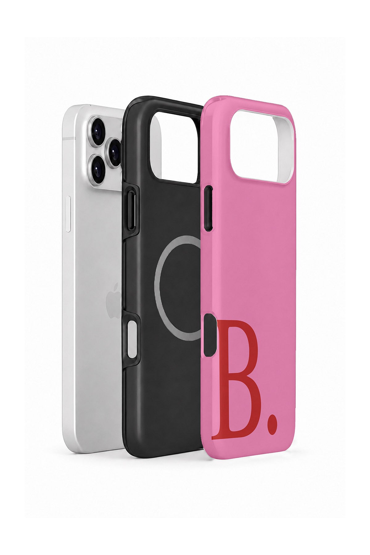 iPhone 18 Pro Vorian Poppy Pink B - MagSafe Katmanlı
