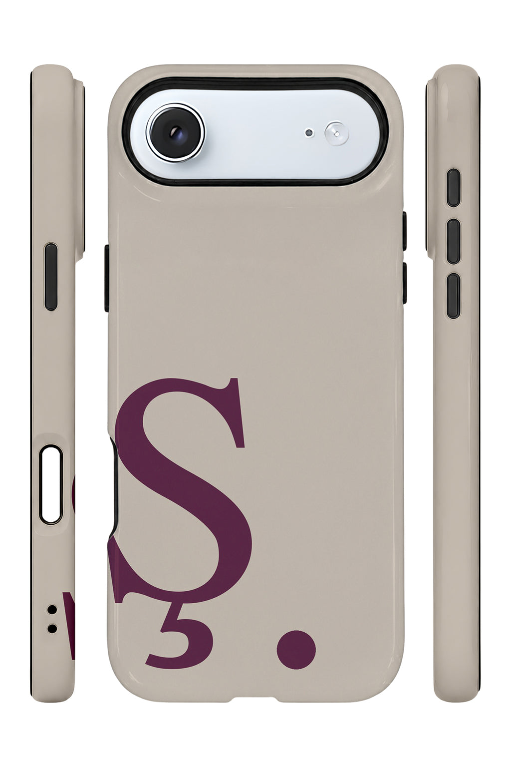 iPhone 17 Air Vorian Greige Wine Ş - Yan