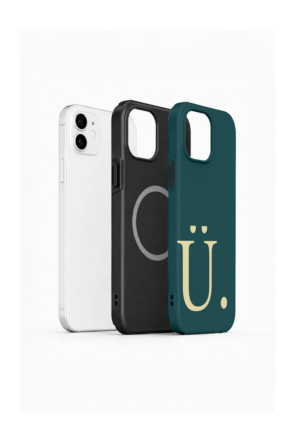 iPhone 12 Vorian Petrol Cream Ü - MagSafe Katmanlı