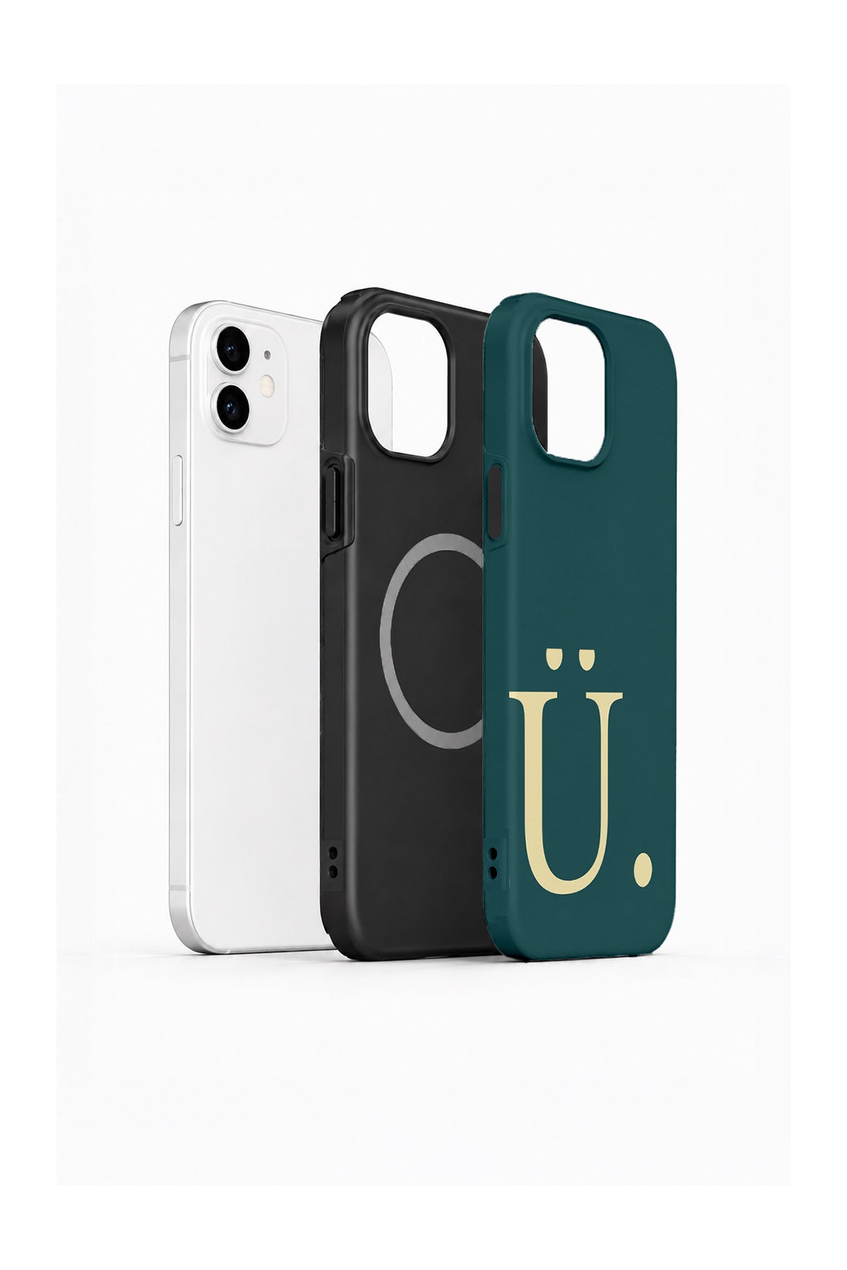 iPhone 12 Vorian Petrol Cream Ü - MagSafe Katmanlı
