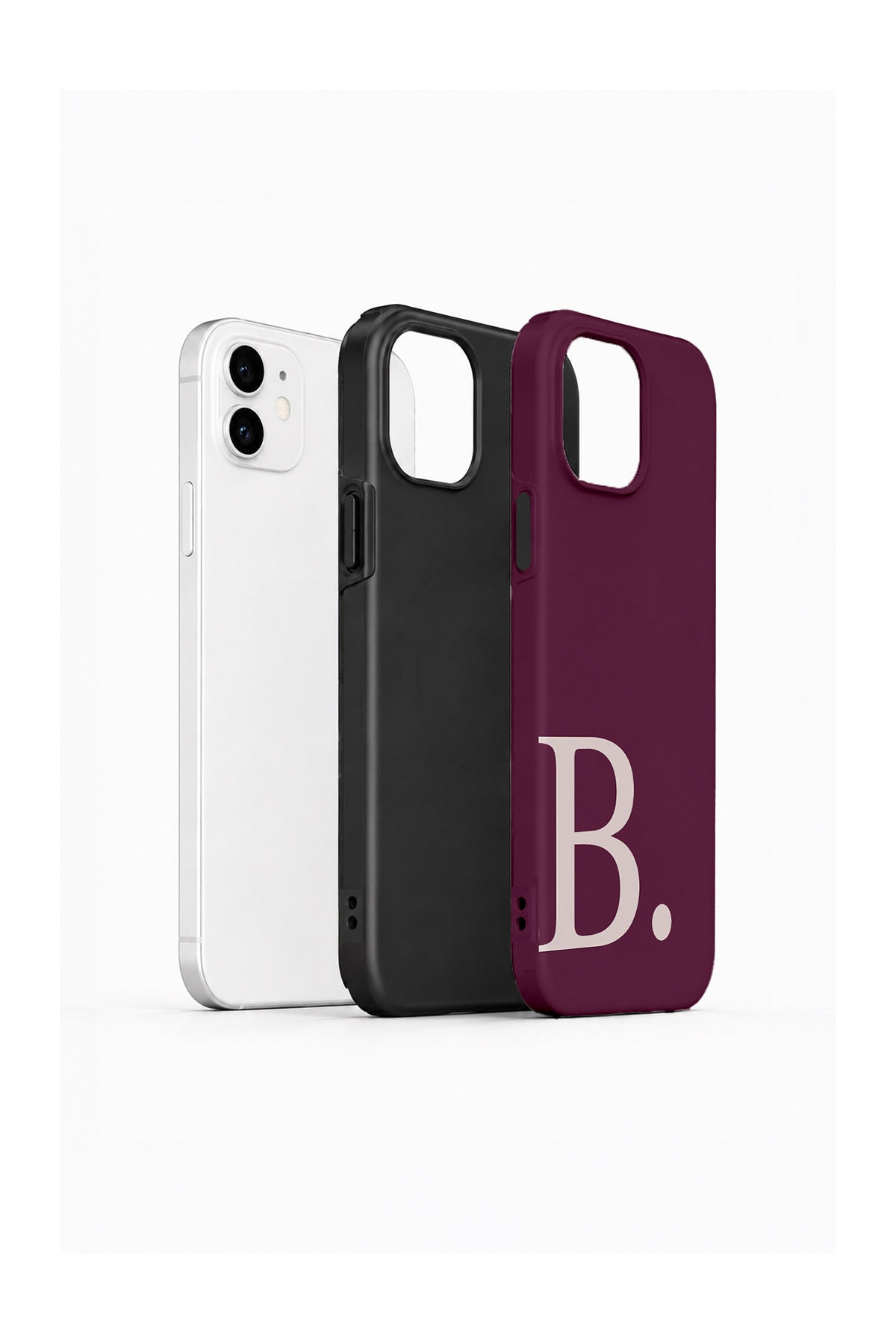 iPhone 12 Vorian Wine Blush B - Standart Katmanlı