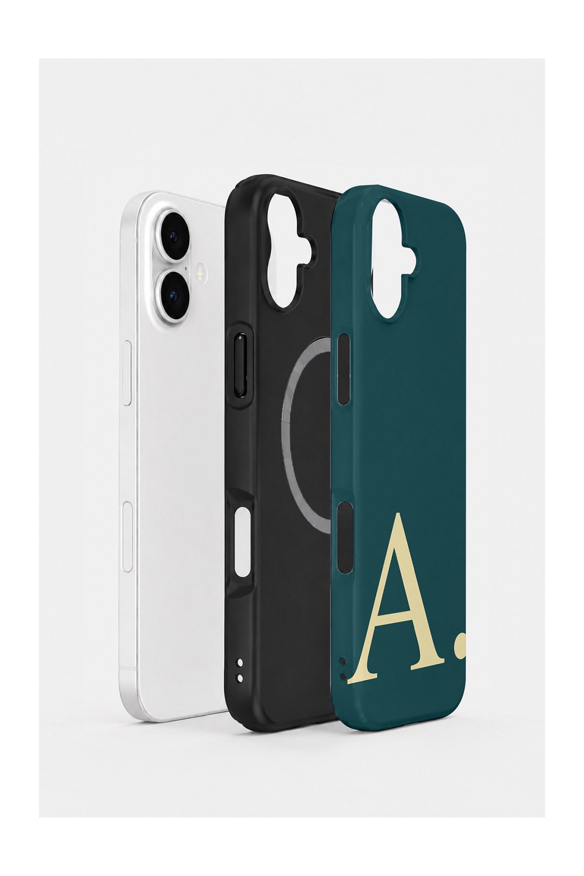 iPhone 16 Plus Vorian Petrol Cream A - MagSafe Katmanlı