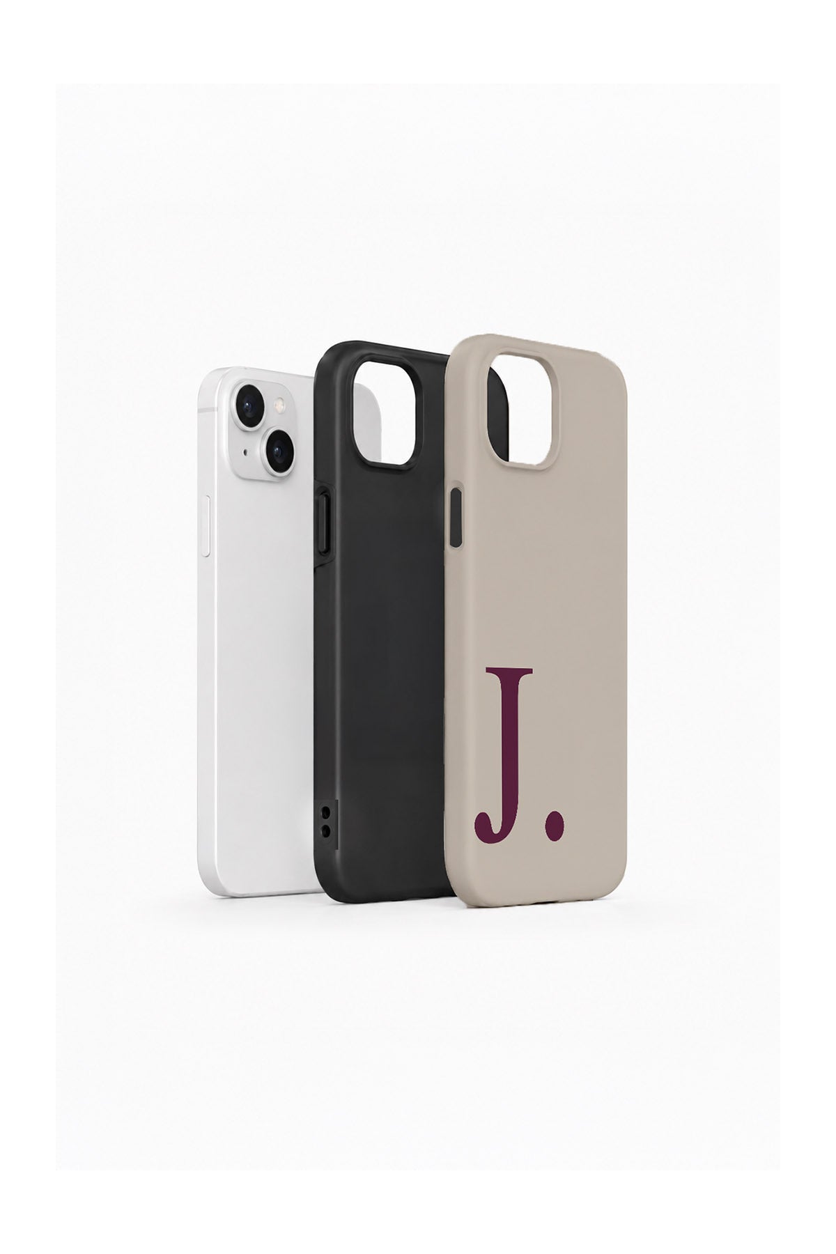 iPhone 14 Vorian Greige Wine J - Standart Katmanlı