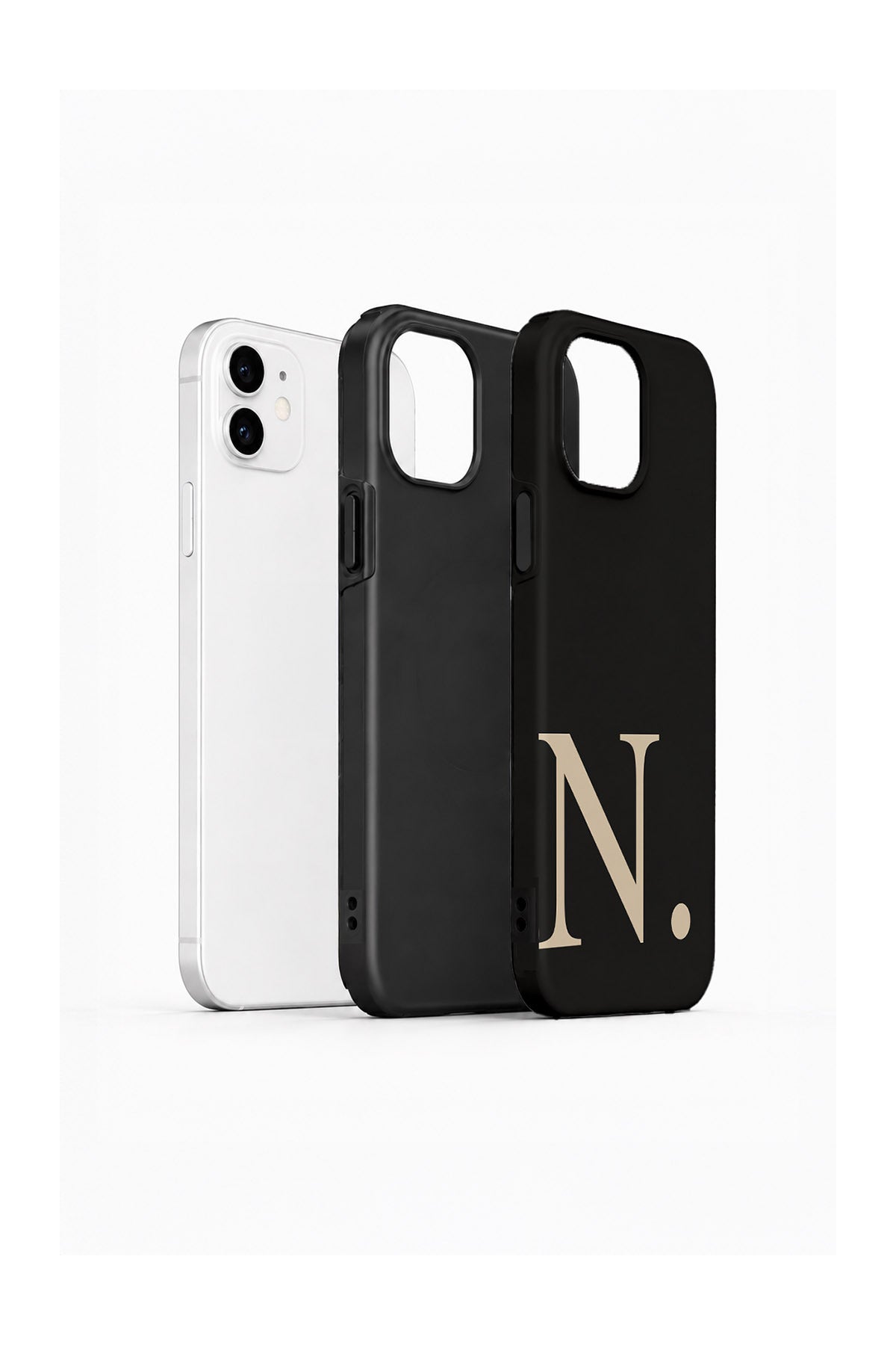 iPhone 12 Vorian Noir Beige N - Standart Katmanlı