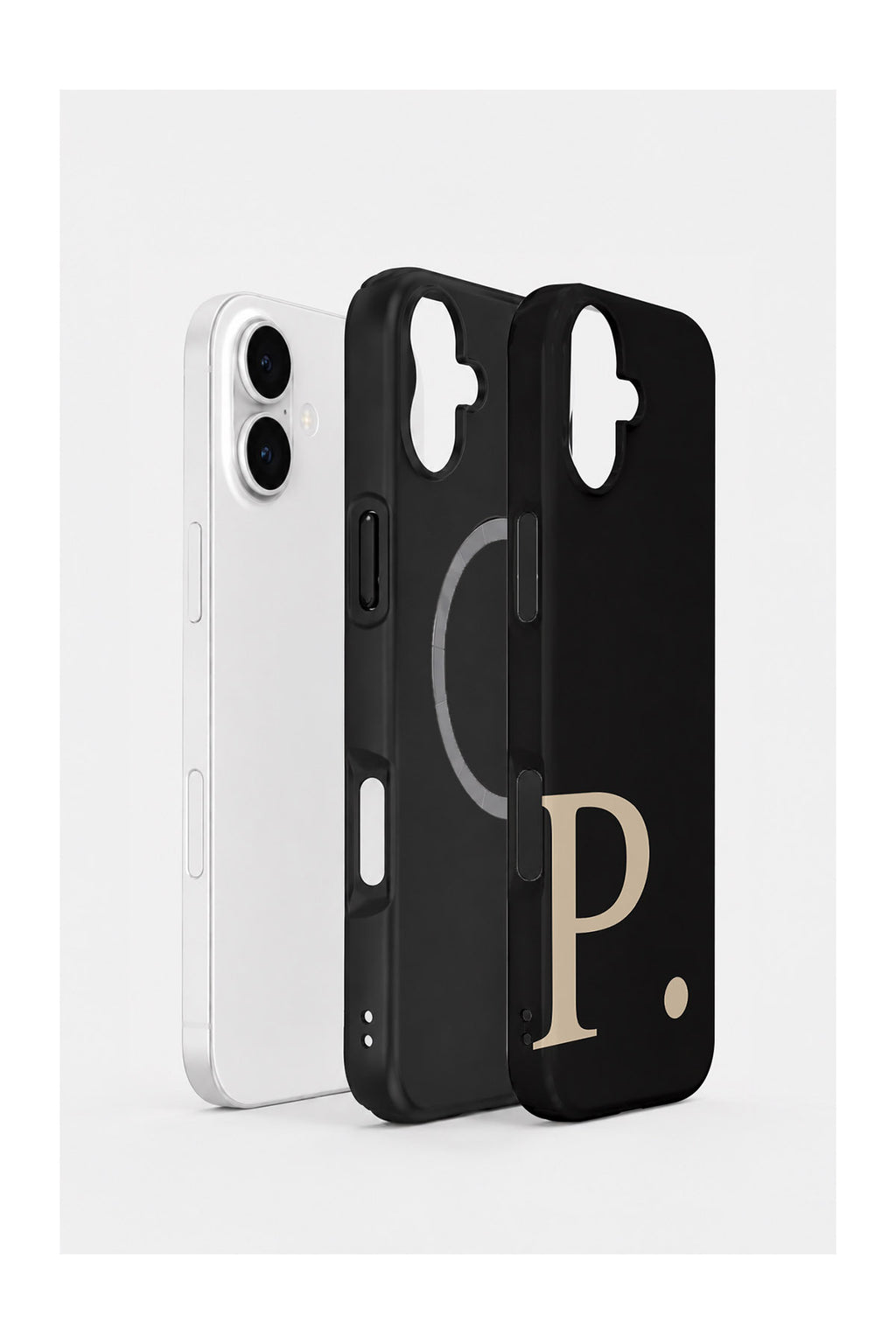 iPhone 17 Vorian Noir Beige P - MagSafe Katmanlı