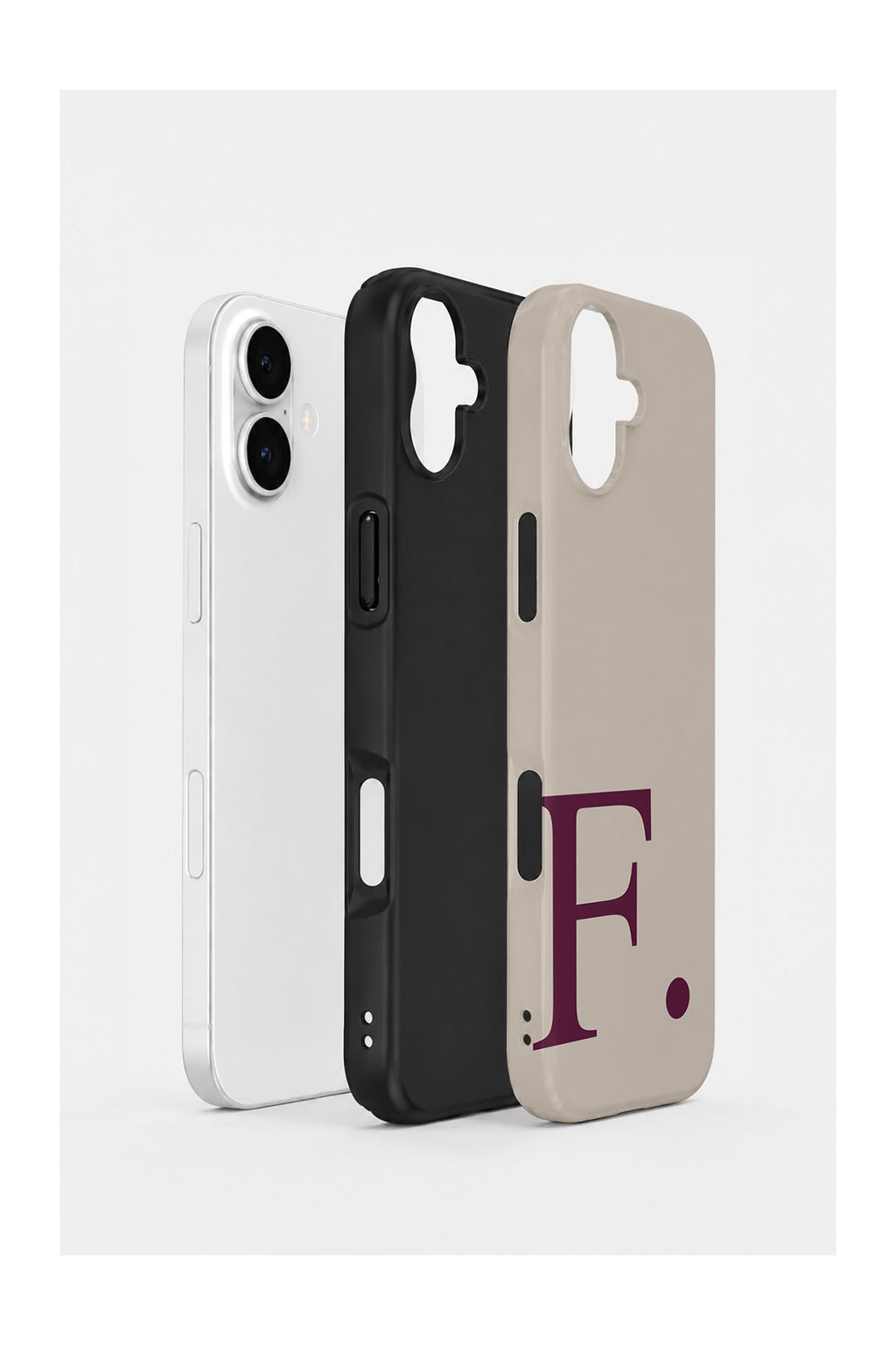 iPhone 16 Plus Vorian Greige Wine F - Standart Katmanlı