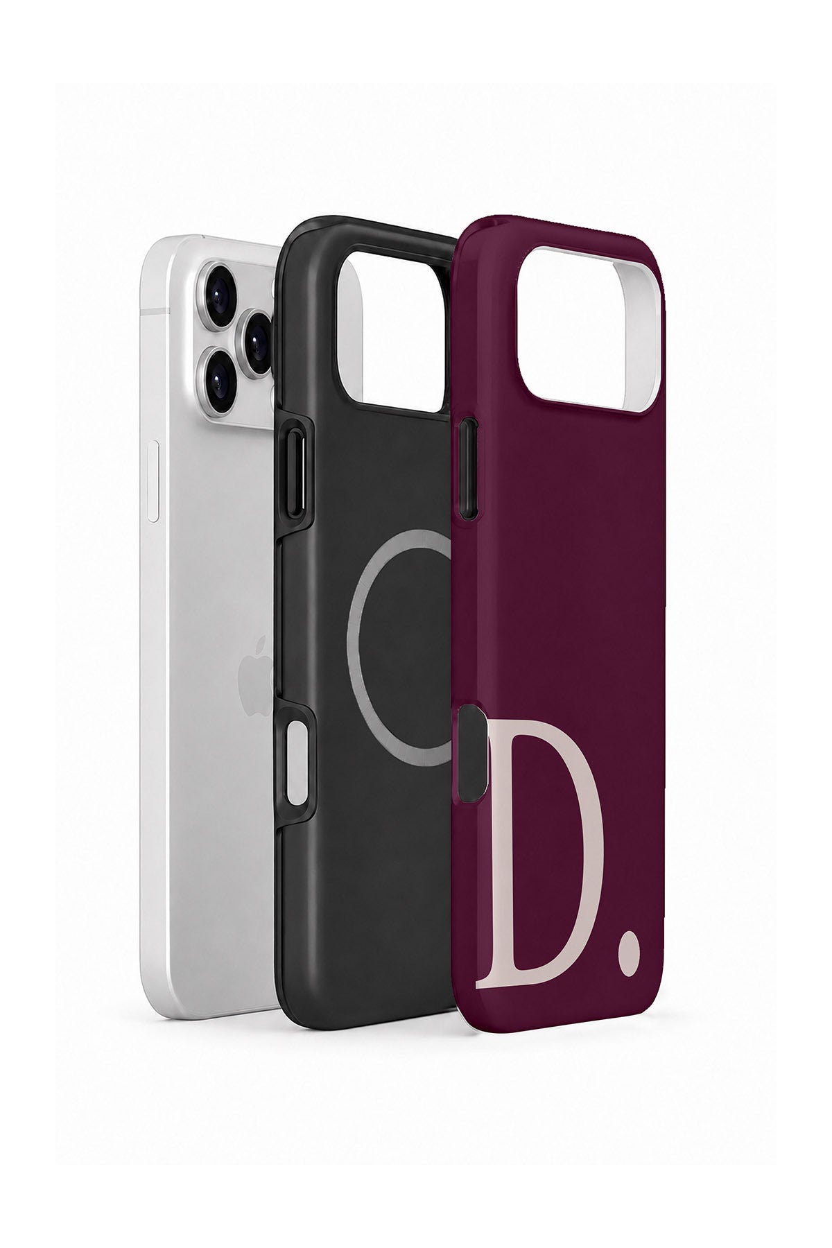 iPhone 18 Pro Max Vorian Wine Blush D - MagSafe Katmanlı