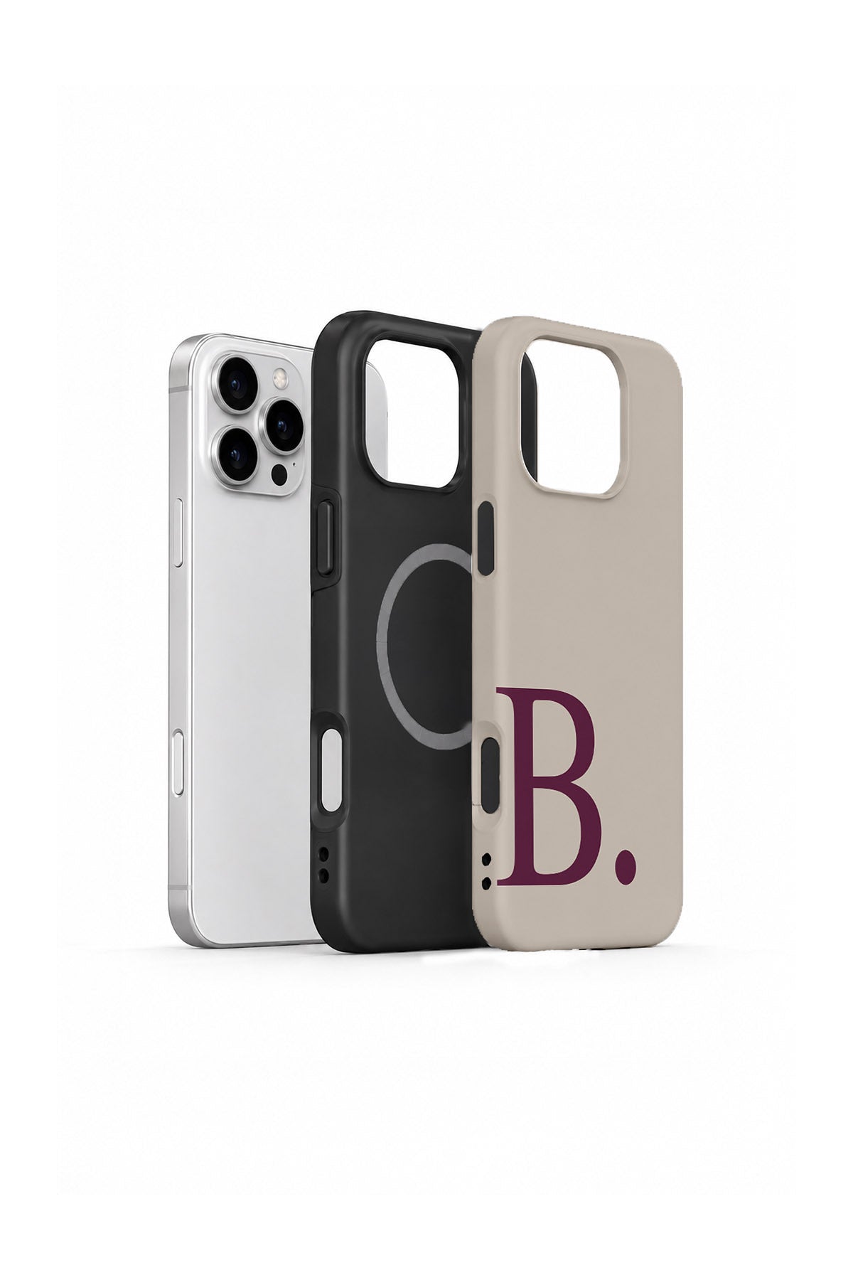 iPhone 16 Pro Max Vorian Greige Wine B - MagSafe Katmanlı