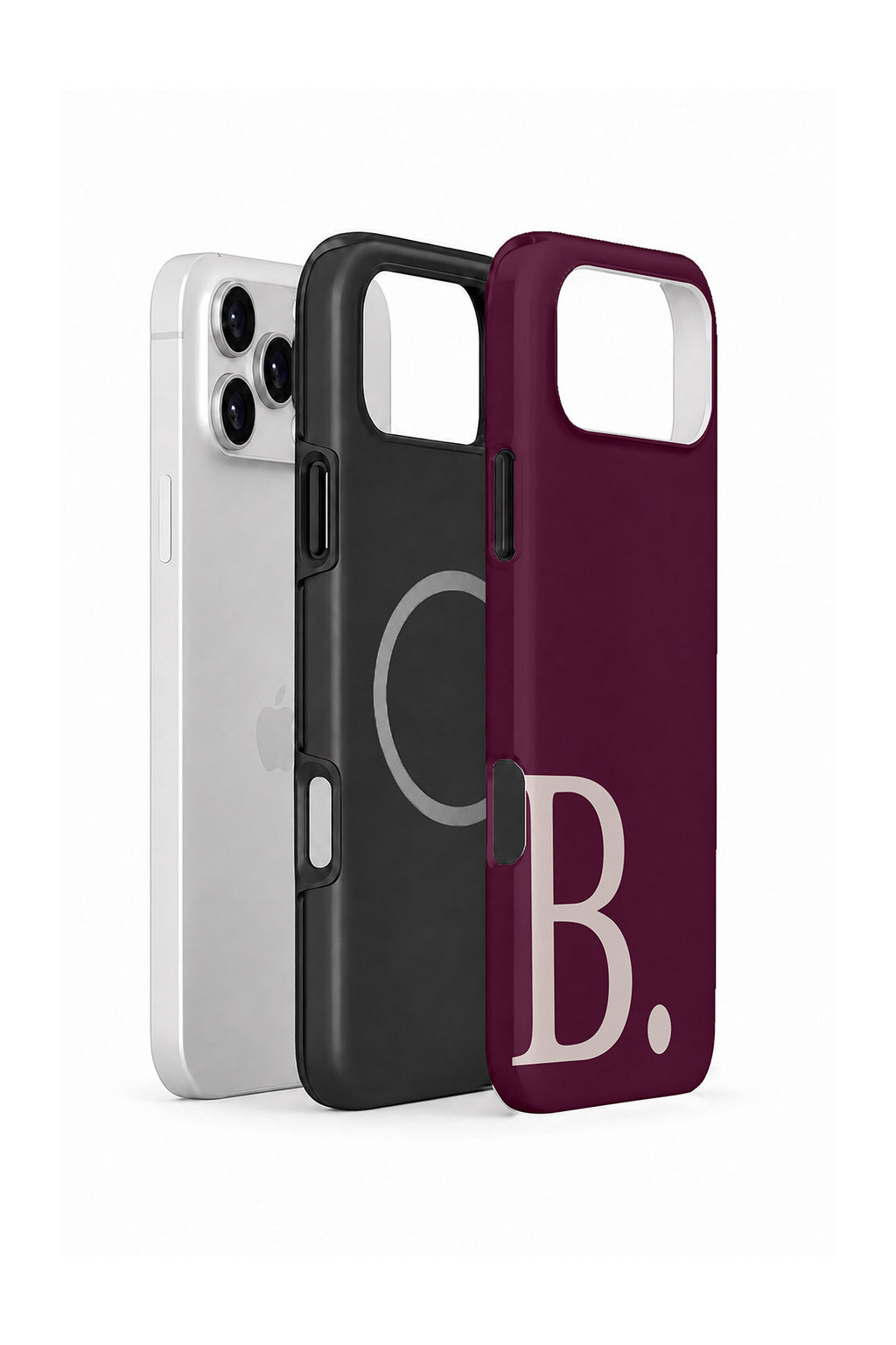 iPhone 17 Pro Max Vorian Wine Blush B - MagSafe Katmanlı