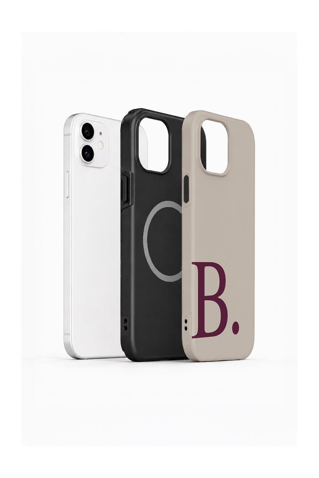 iPhone 12 Vorian Greige Wine B - MagSafe Katmanlı