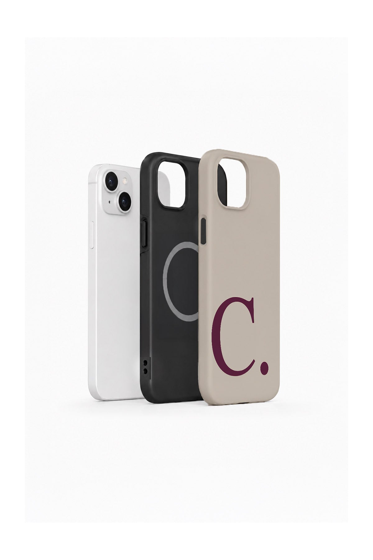 iPhone 15 Plus Vorian Greige Wine C - MagSafe Katmanlı