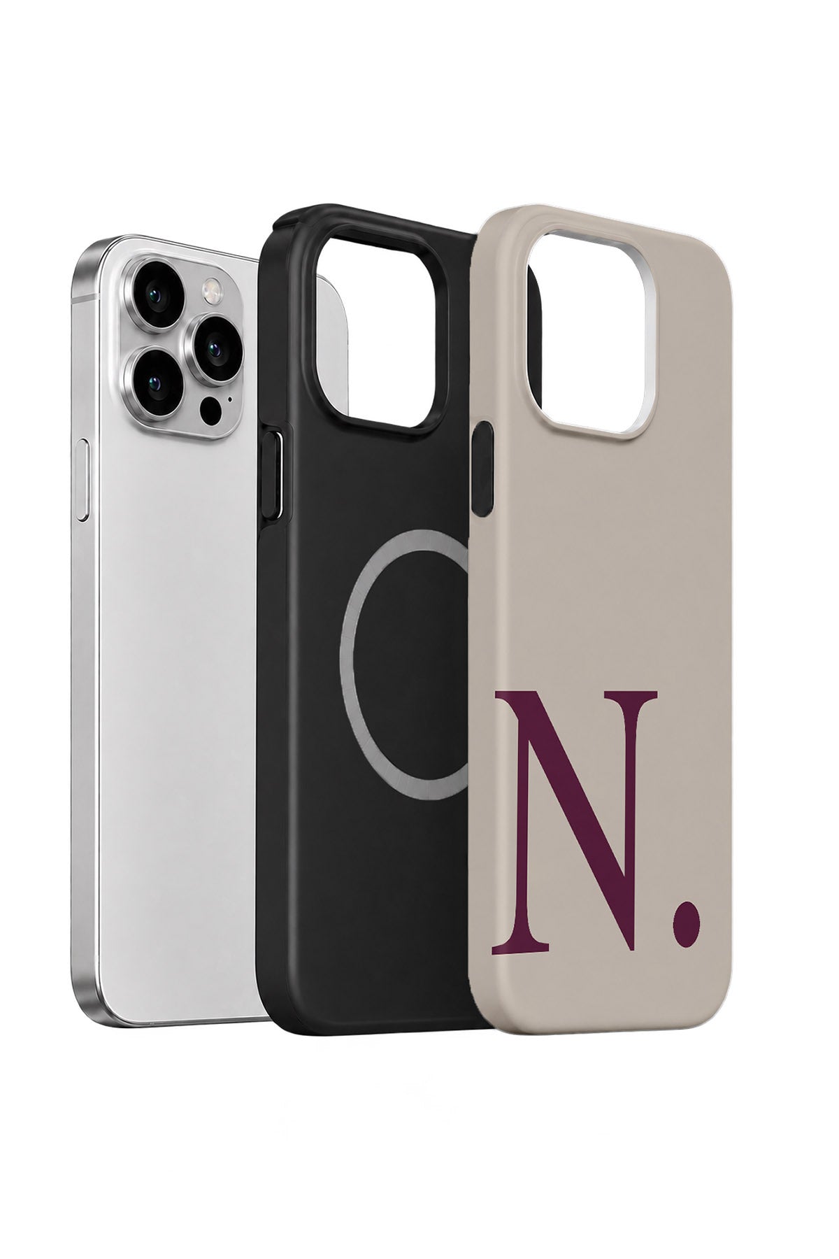 iPhone 14 Pro Max Vorian Greige Wine N - MagSafe Katmanlı