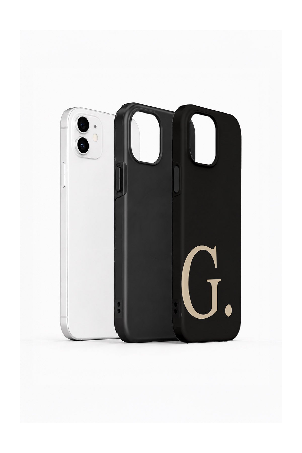 iPhone 12 Vorian Noir Beige G - Standart Katmanlı