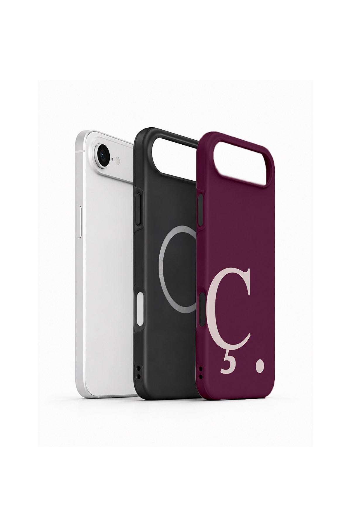 iPhone 17 Air Vorian Wine Blush Ç - MagSafe Katmanlı