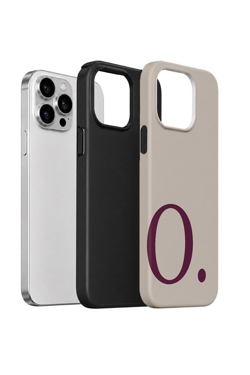 iPhone 12 Pro Vorian Greige Wine O - Standart Katmanlı