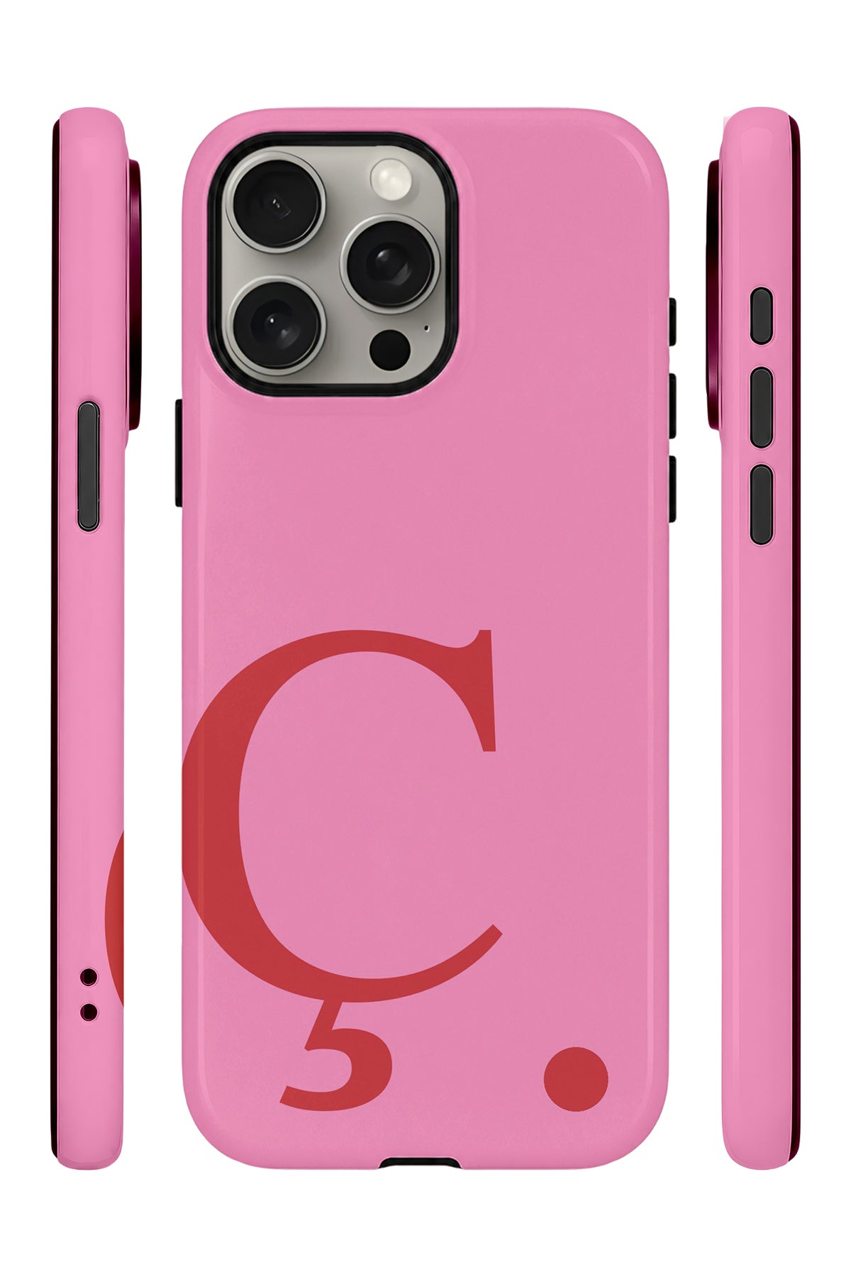 iPhone 15 Pro Max Vorian Poppy Pink Ç - Yan