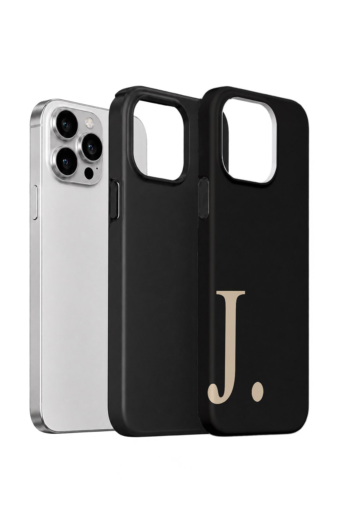 iPhone 15 Pro Max Vorian Noir Beige J - Standart Katmanlı