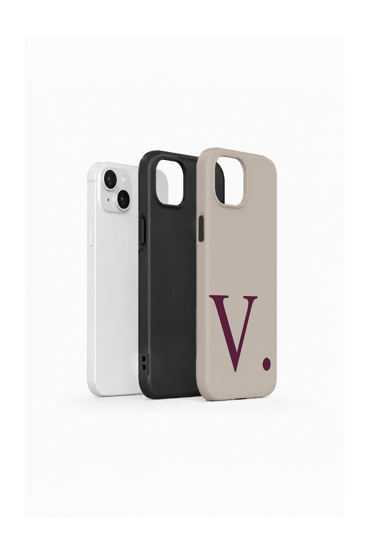 iPhone 14 Plus Vorian Greige Wine V - Standart Katmanlı
