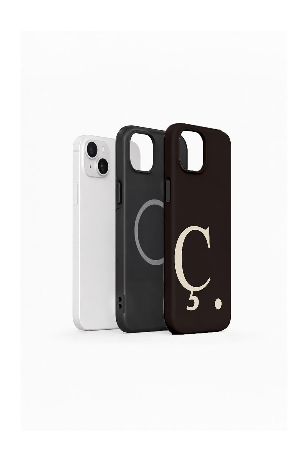 iPhone 14 Plus Vorian Espresso Silk Ç - MagSafe Katmanlı