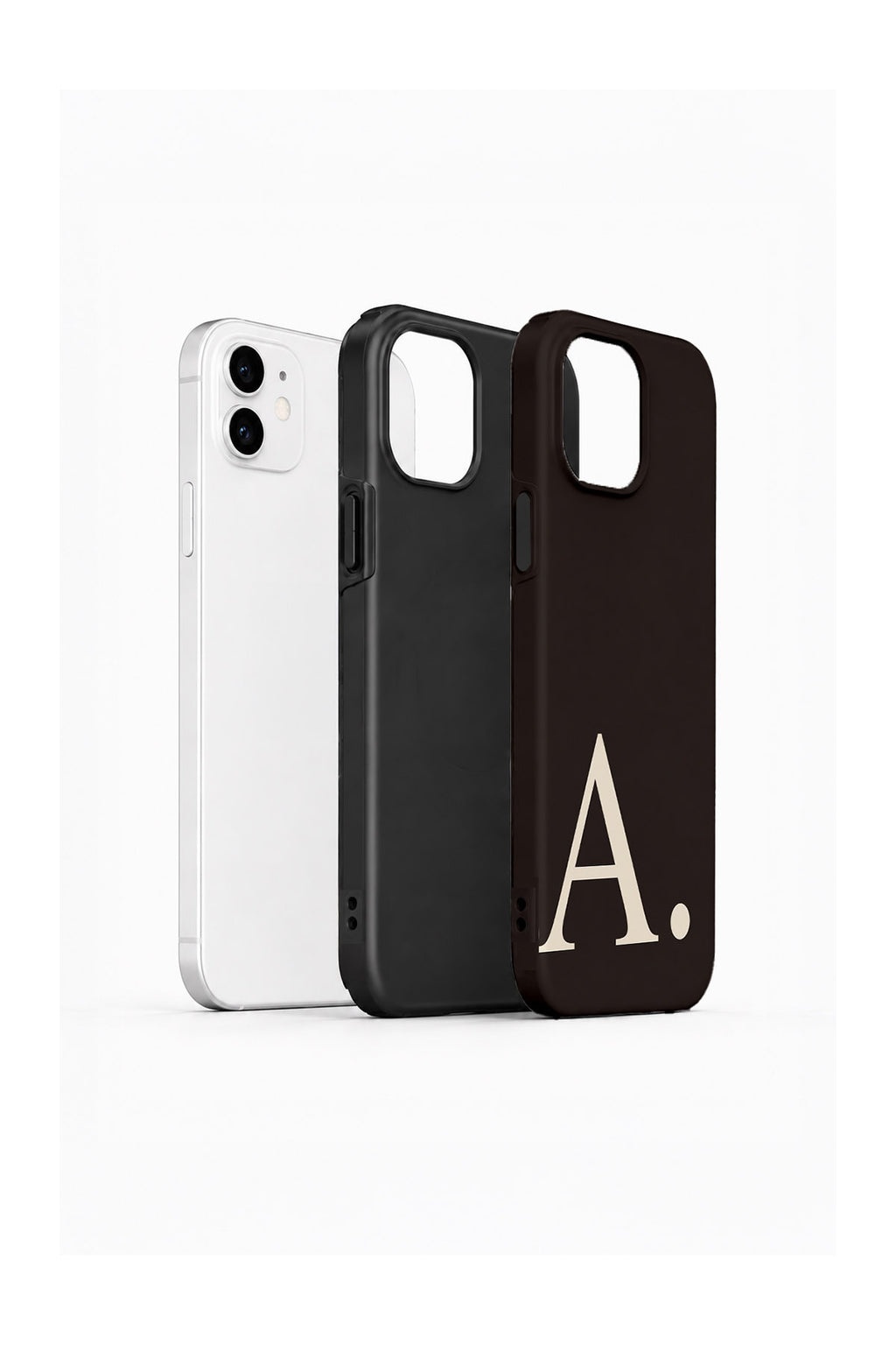 iPhone 12 Vorian Espresso Silk A - Standart Katmanlı