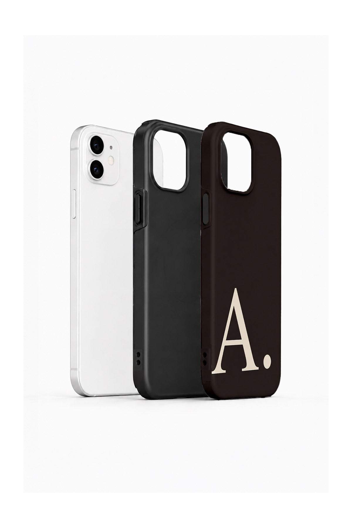 iPhone 12 Vorian Espresso Silk A - Standart Katmanlı