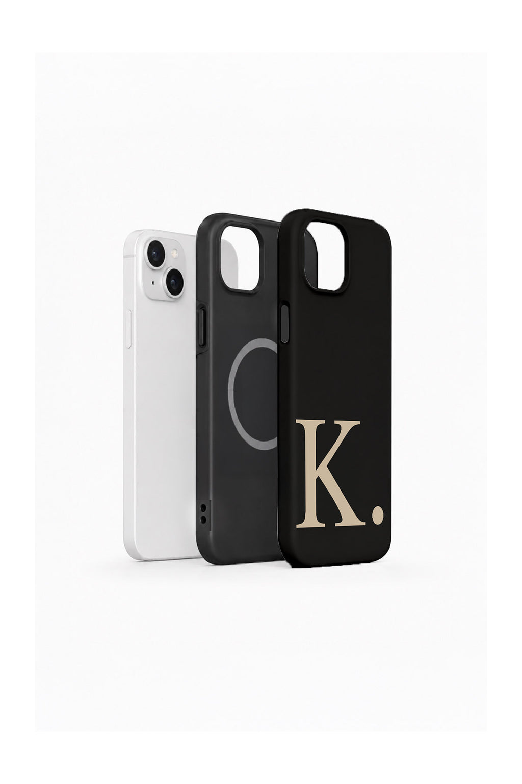 iPhone 15 Vorian Noir Beige K - MagSafe Katmanlı