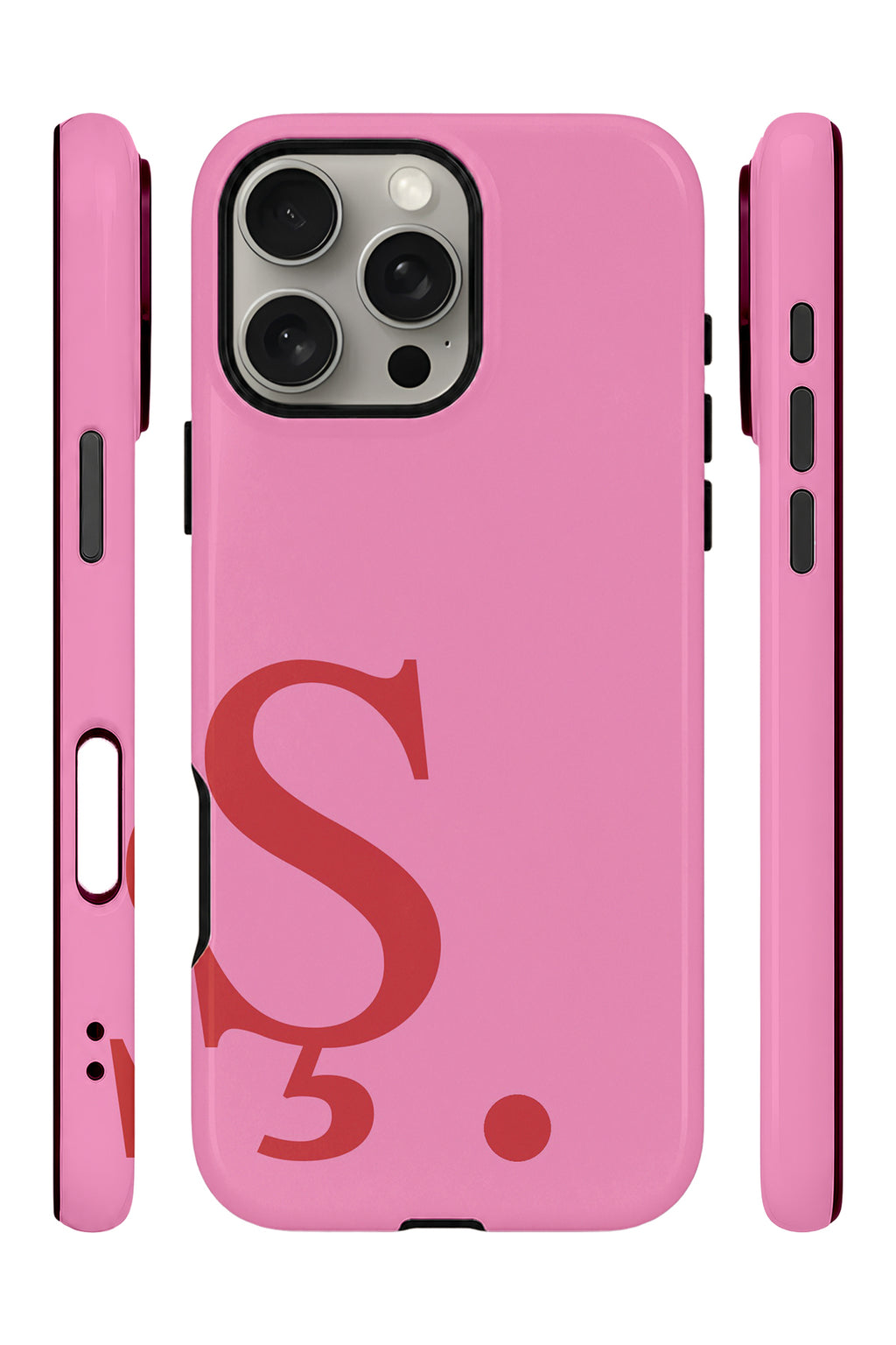 iPhone 16 Pro Vorian Poppy Pink Ş - Yan