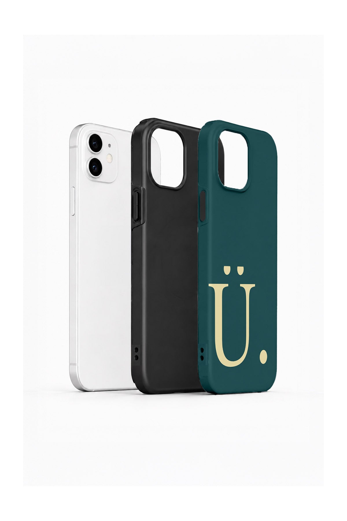 iPhone 12 Vorian Petrol Cream Ü - Standart Katmanlı