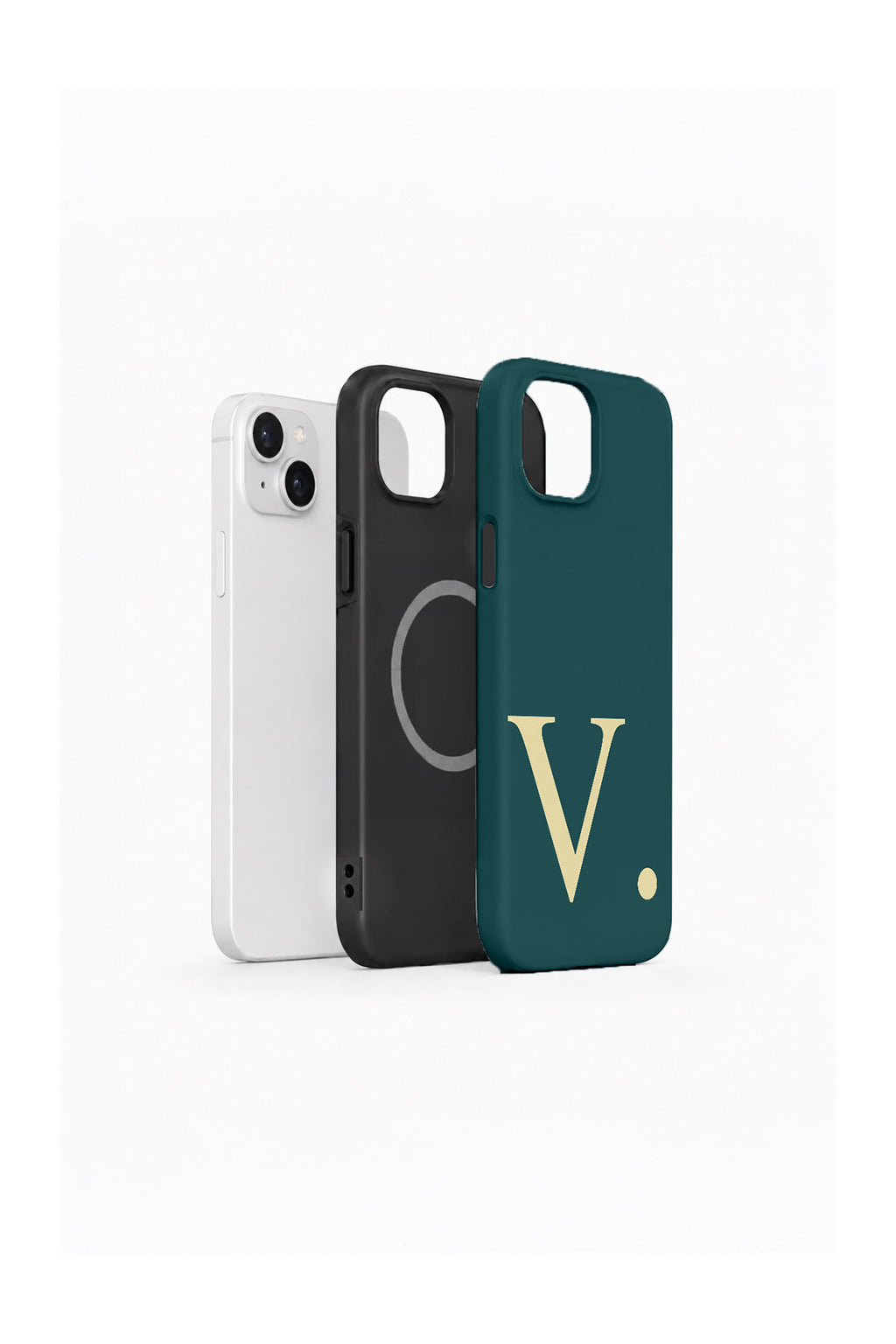 iPhone 15 Vorian Petrol Cream V - MagSafe Katmanlı