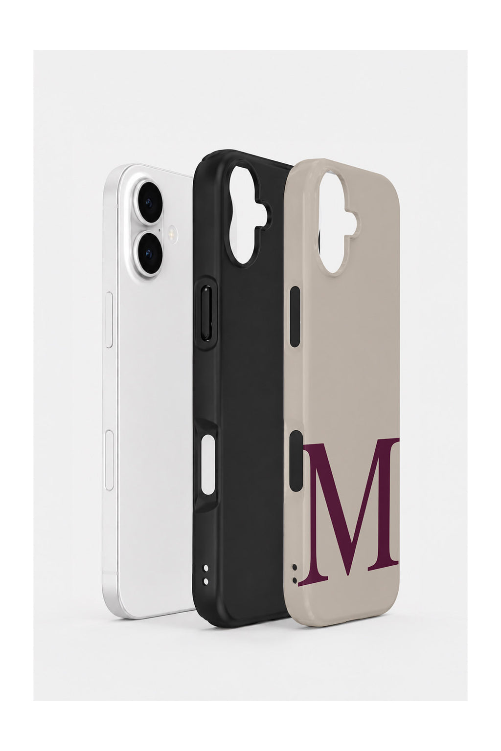 iPhone 16 Vorian Greige Wine M - Standart Katmanlı