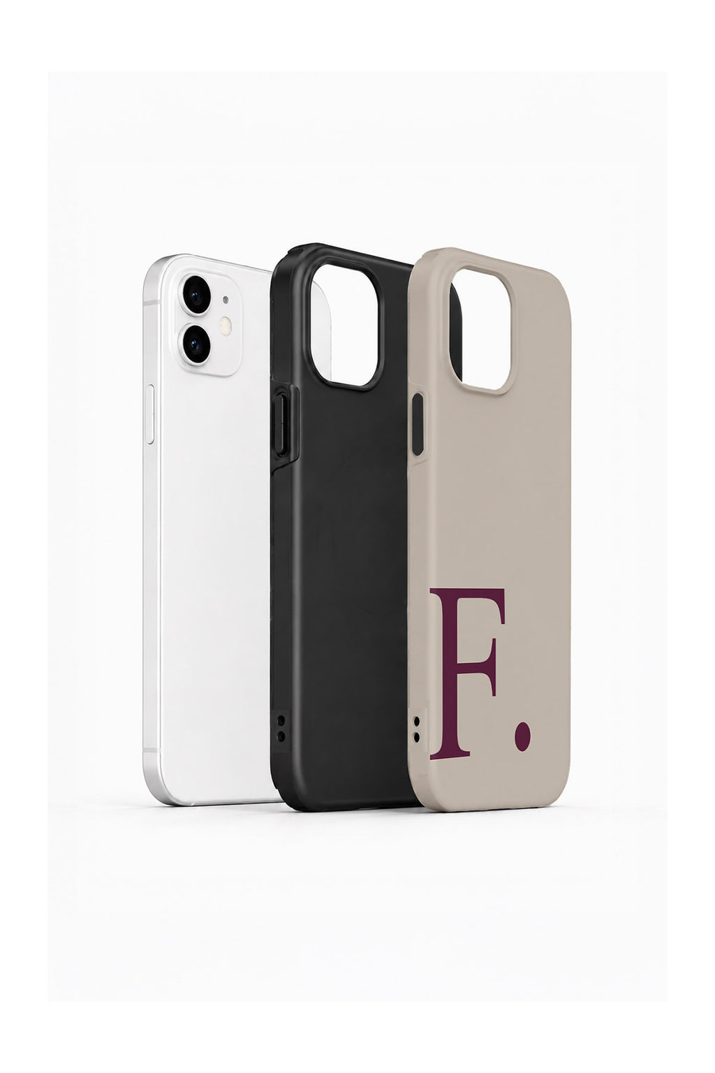 iPhone 12 Vorian Greige Wine F - Standart Katmanlı